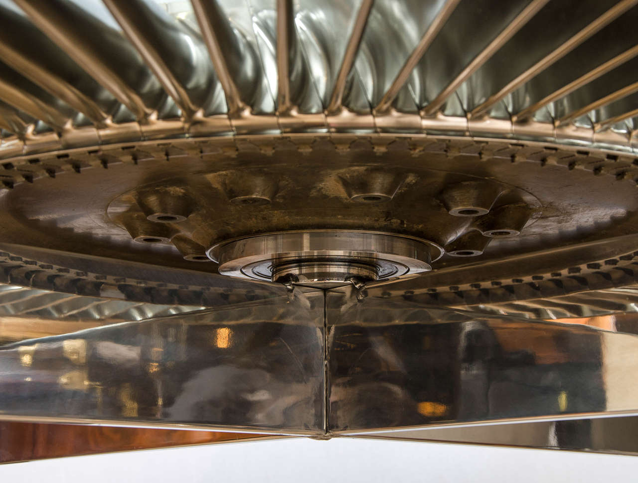 Mid-20th Century Concorde Turbine Table