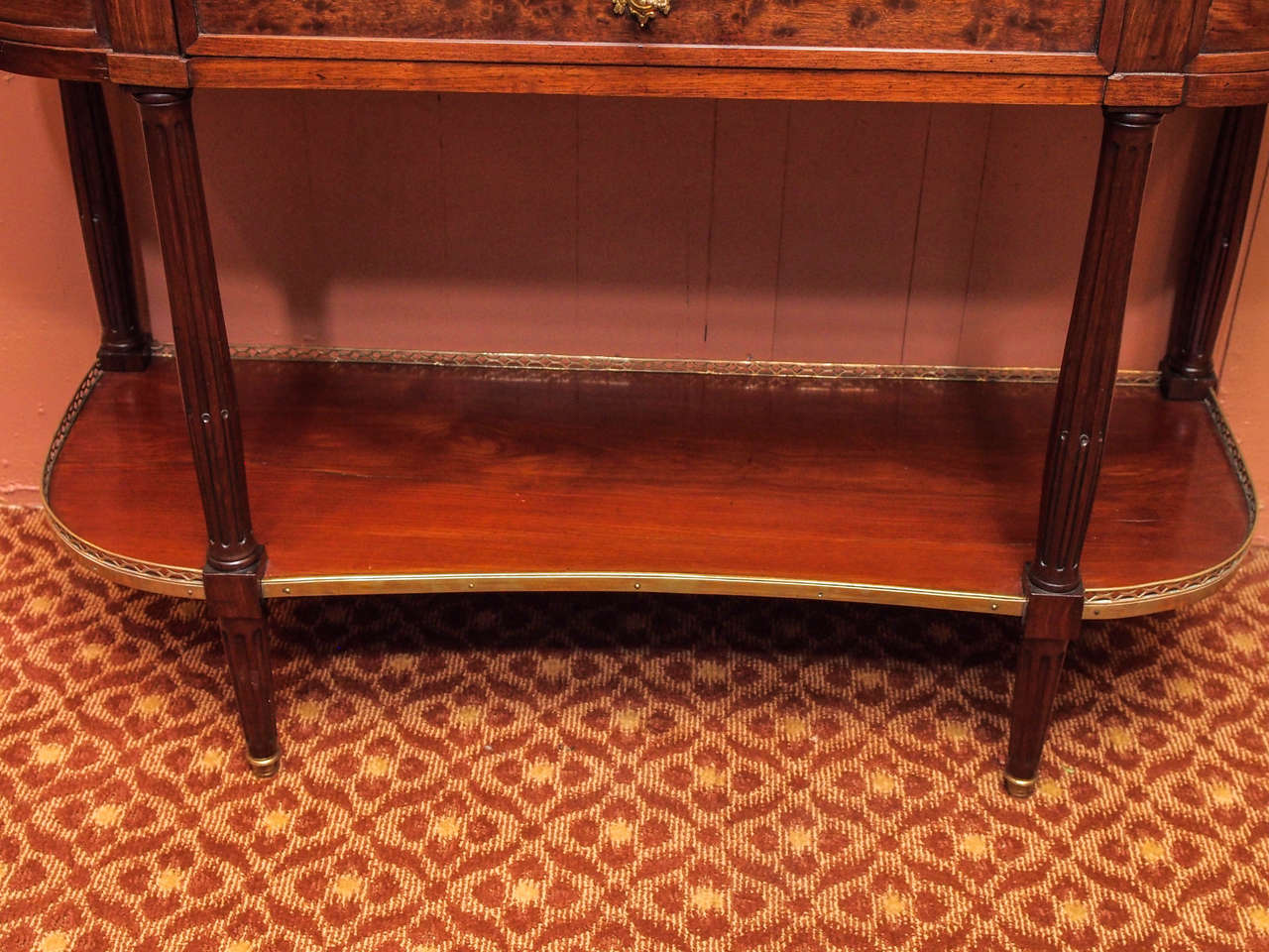 Classic Louis XVI Period Mahogany Console, circa 1780 2