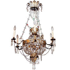 An Early 19c. Tuscan Chandelier