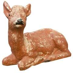 Adorable Small Reclining Deer 5