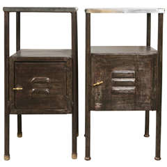 Pair of Industrial stands