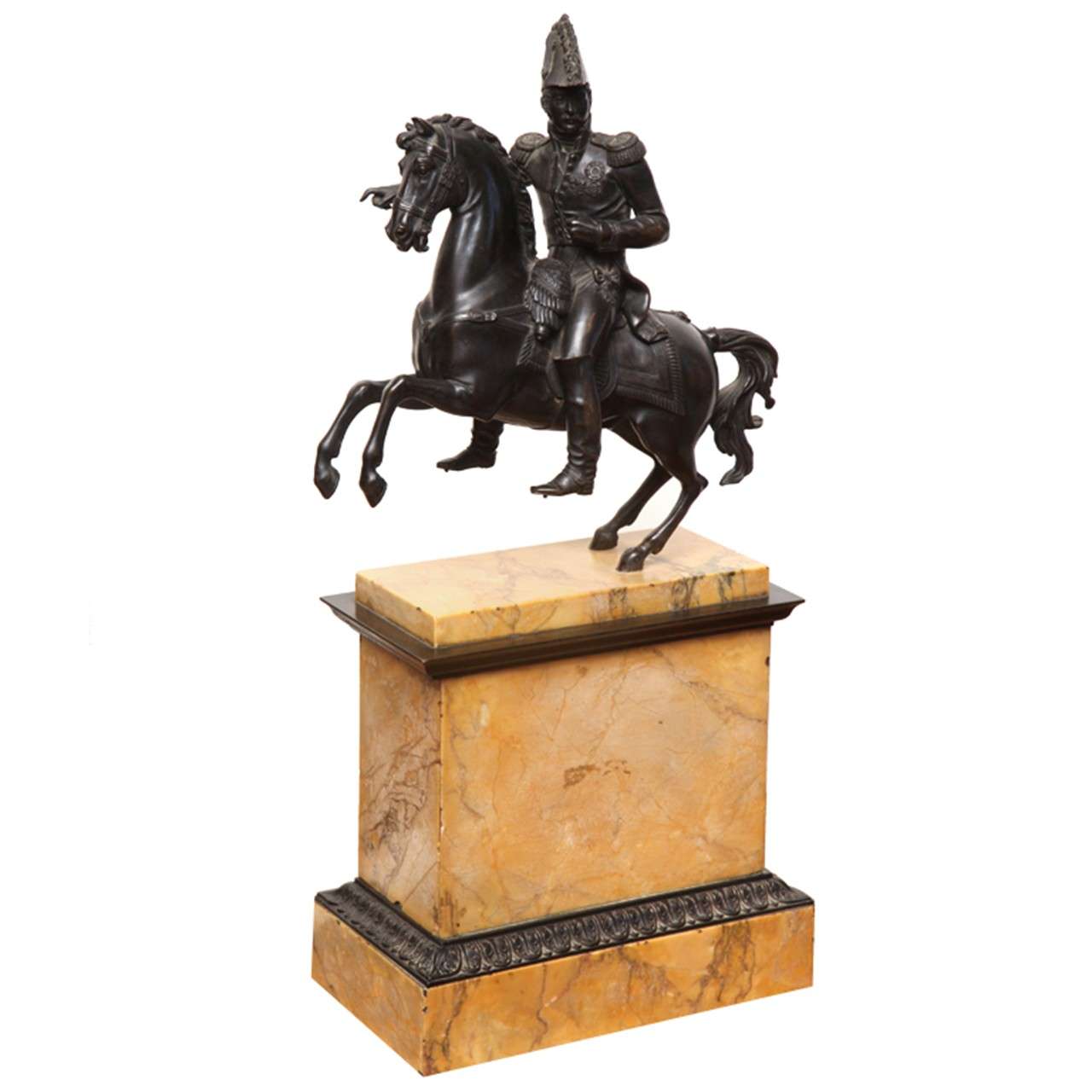 19th Century Bronze of the "Viscount de Beauharnais". For Sale