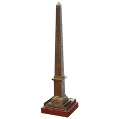 19th Century French Bronze Obelisque
