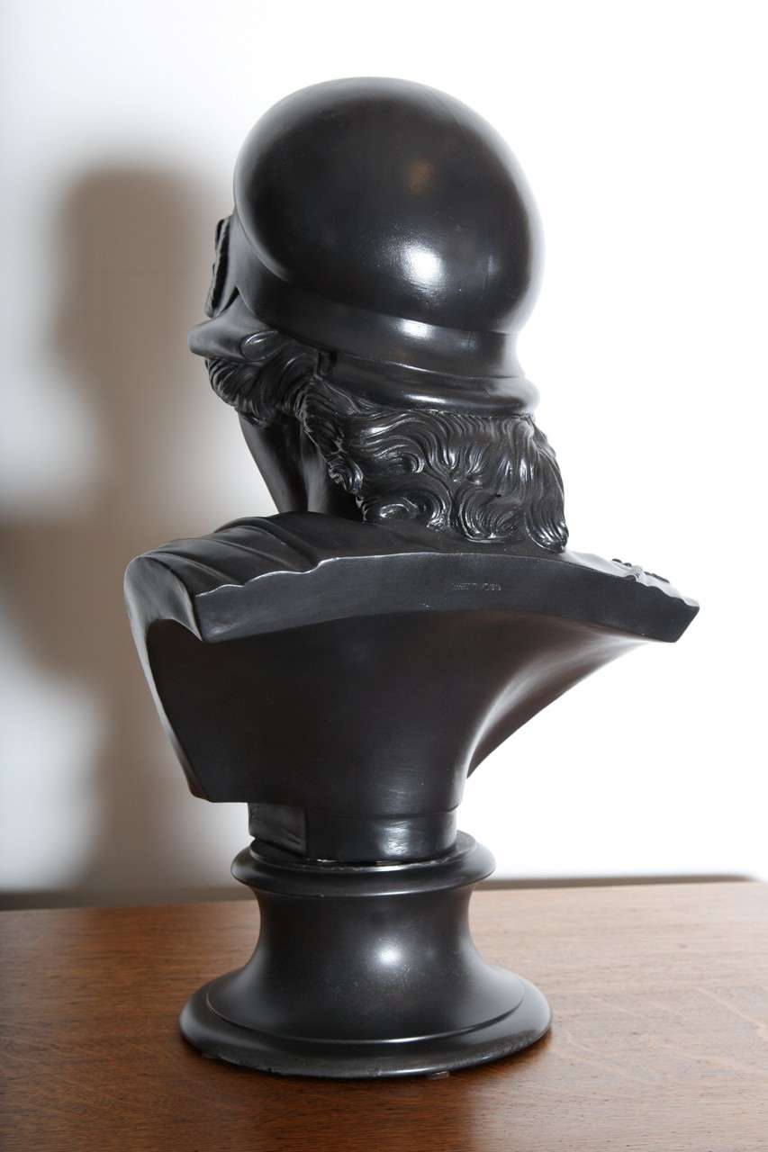 19th Century Wedgwood Bust of Minerva, Repairs For Sale 3