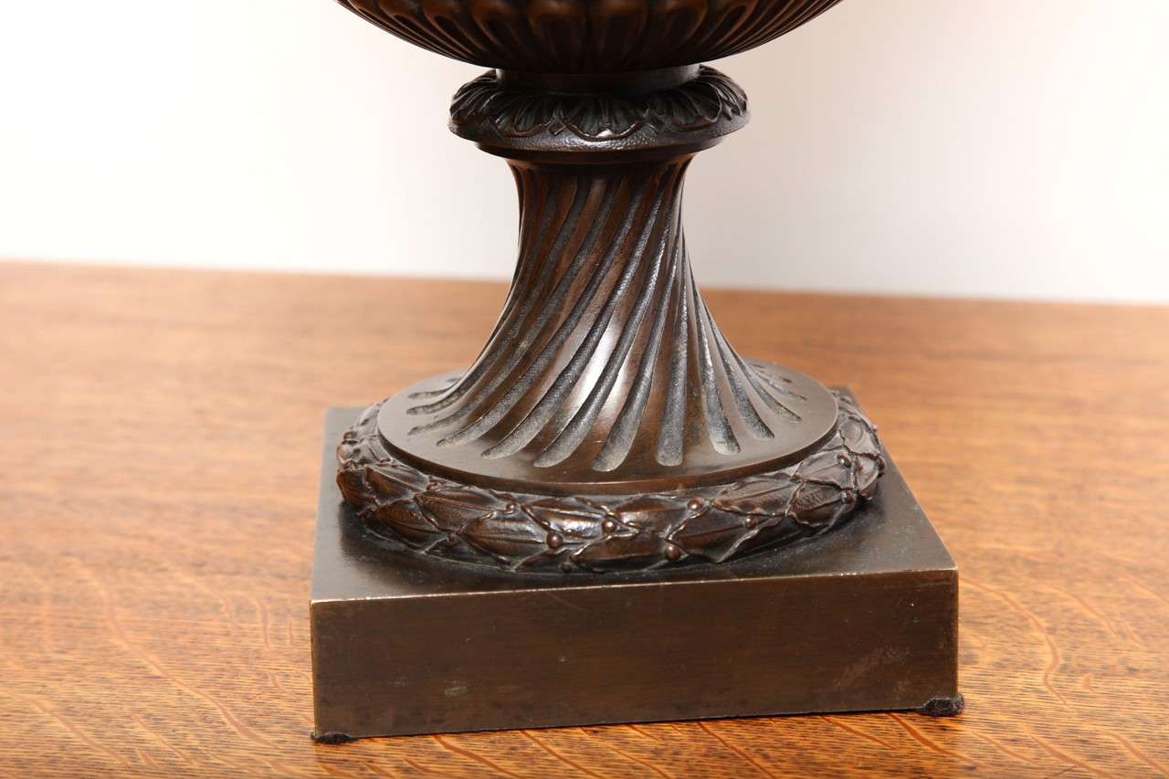 19th Century Bronze Urn For Sale 3