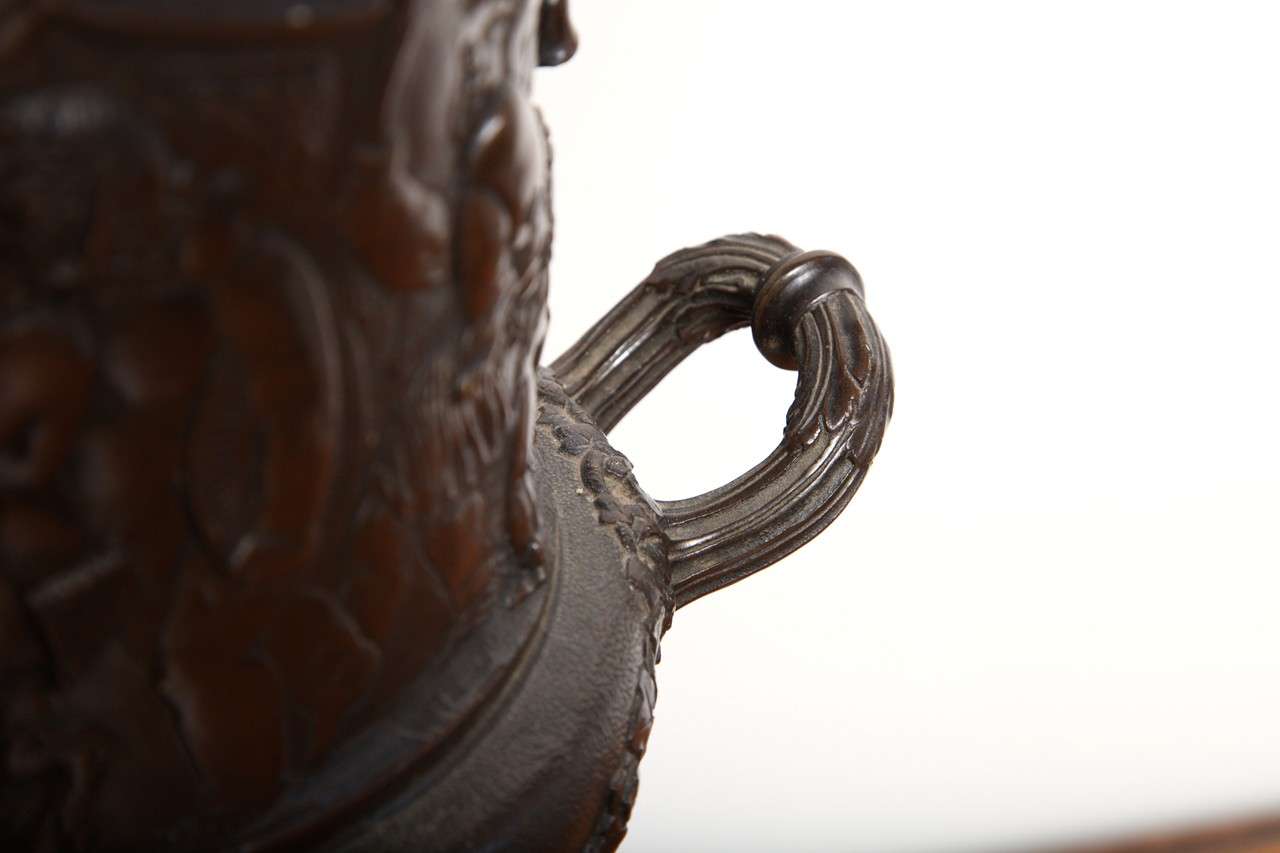 19th Century Bronze Urn For Sale 6