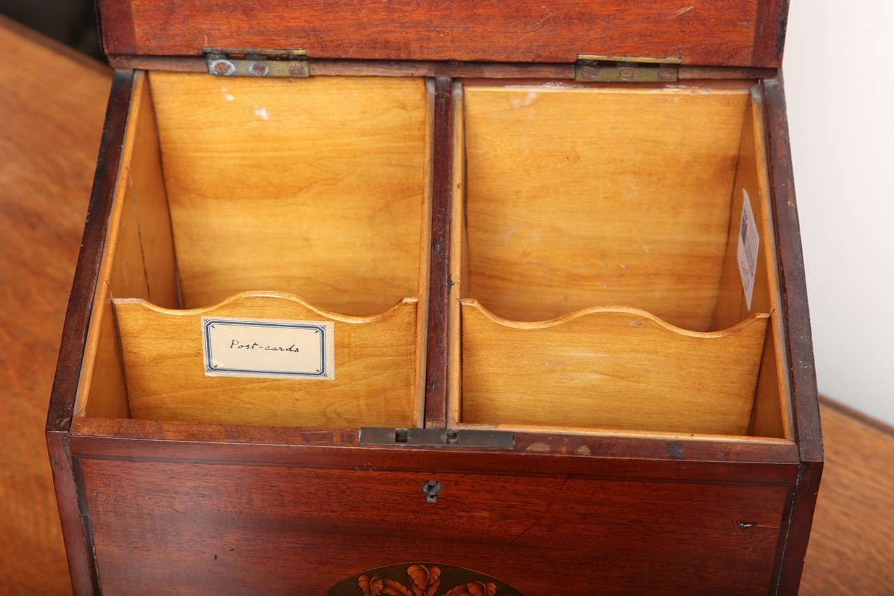 19th Century English Correspondence Box For Sale at 1stDibs