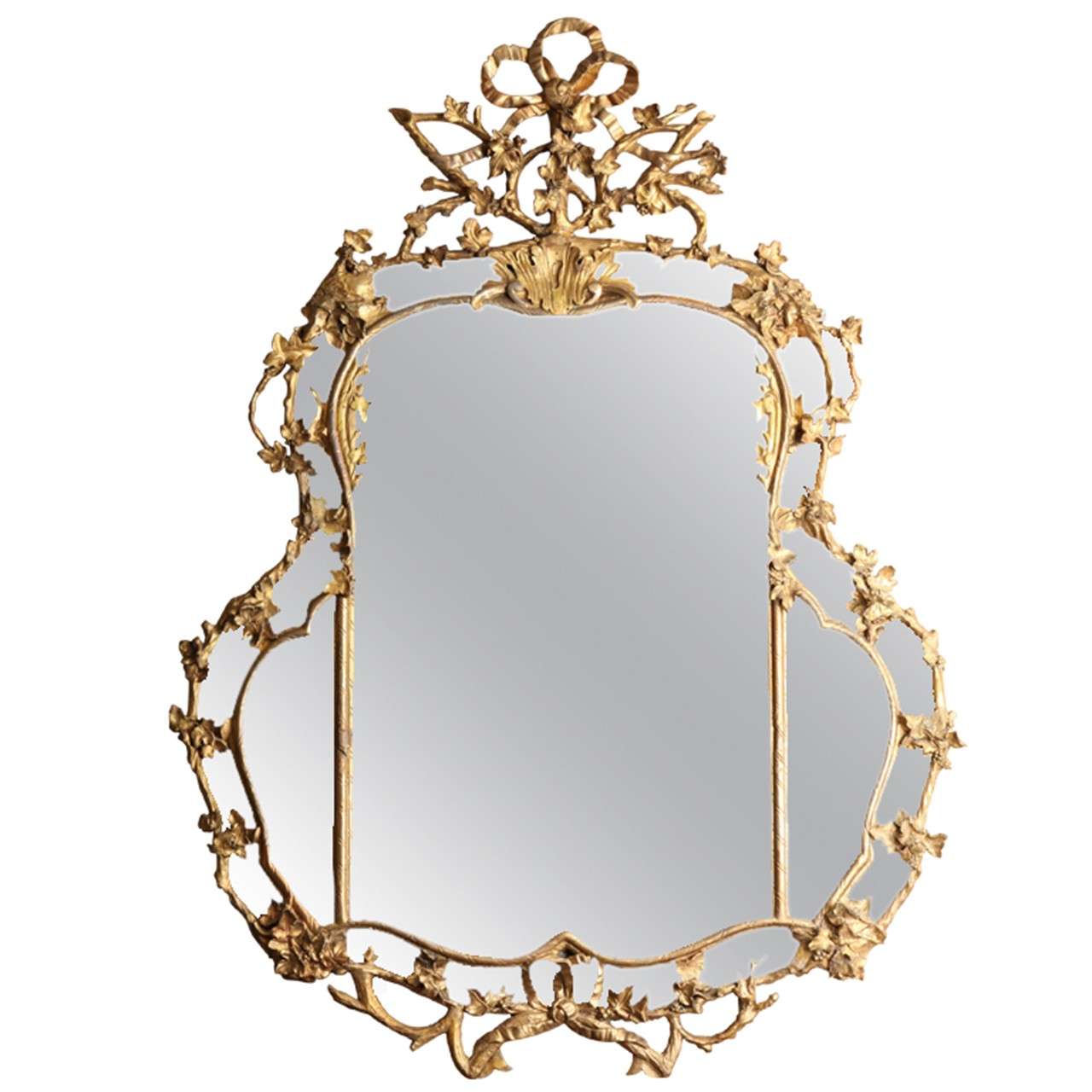 19th Century French Gilded Mirror at 1stDibs