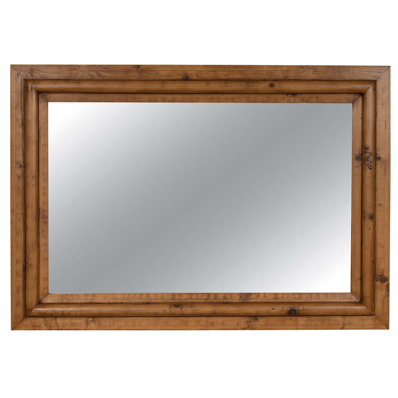 PineFramed Mirror at 1stDibs