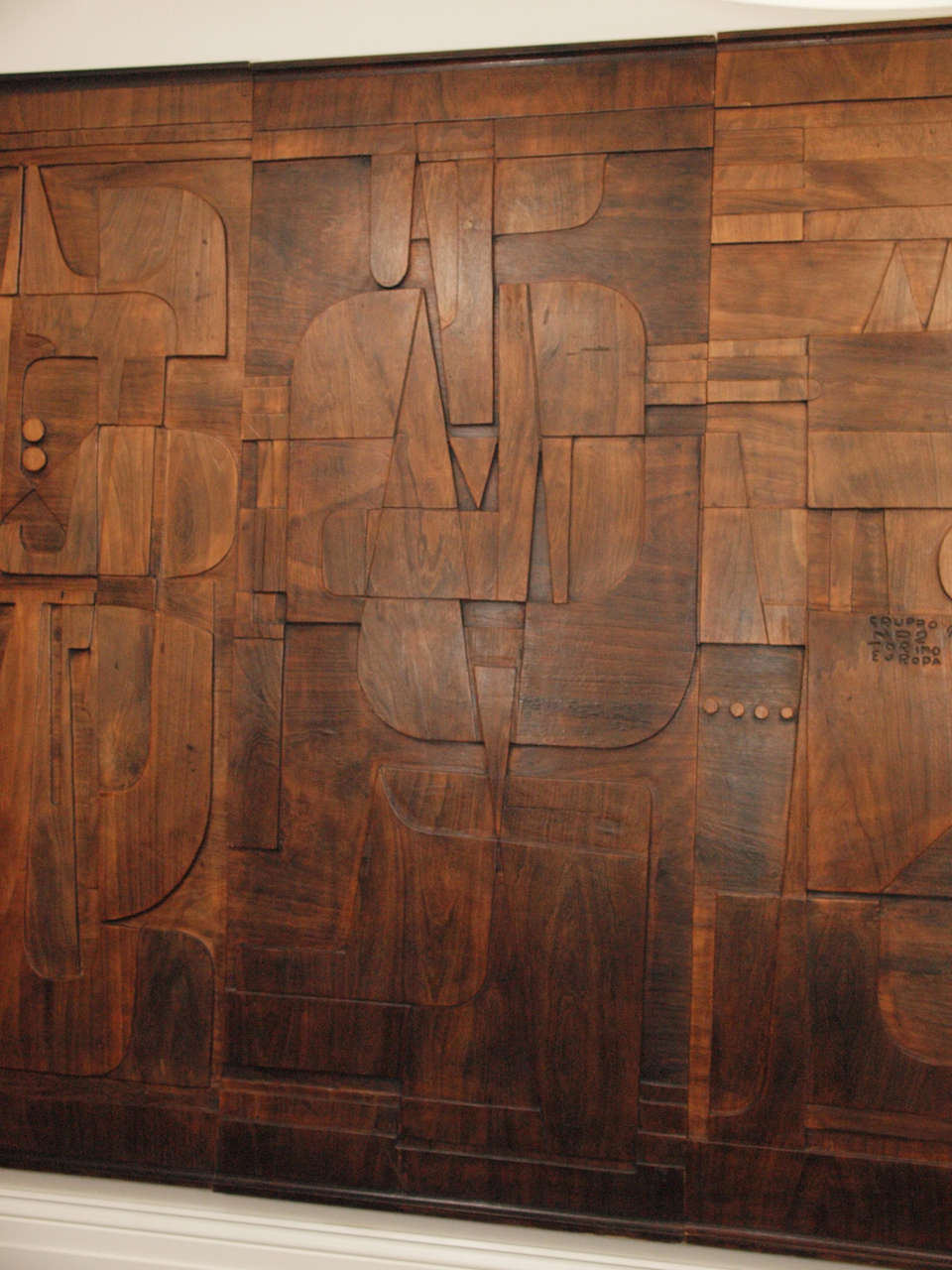 Five Exceptional Constructivist Wall Panels signed Gruppo NP2 In Excellent Condition In New Orleans, LA