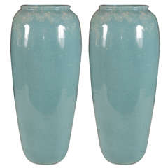 Pair Japanese Vases