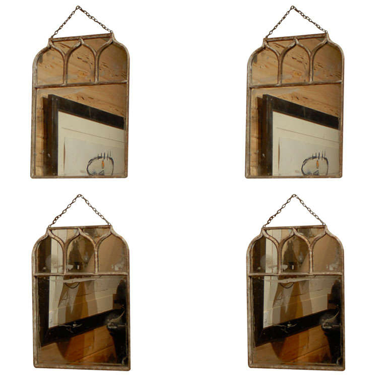 Set of Two Gothic Mirrors