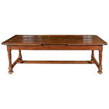 Very Large Oak Table with Leaves