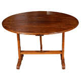 French  Oval Wine Table