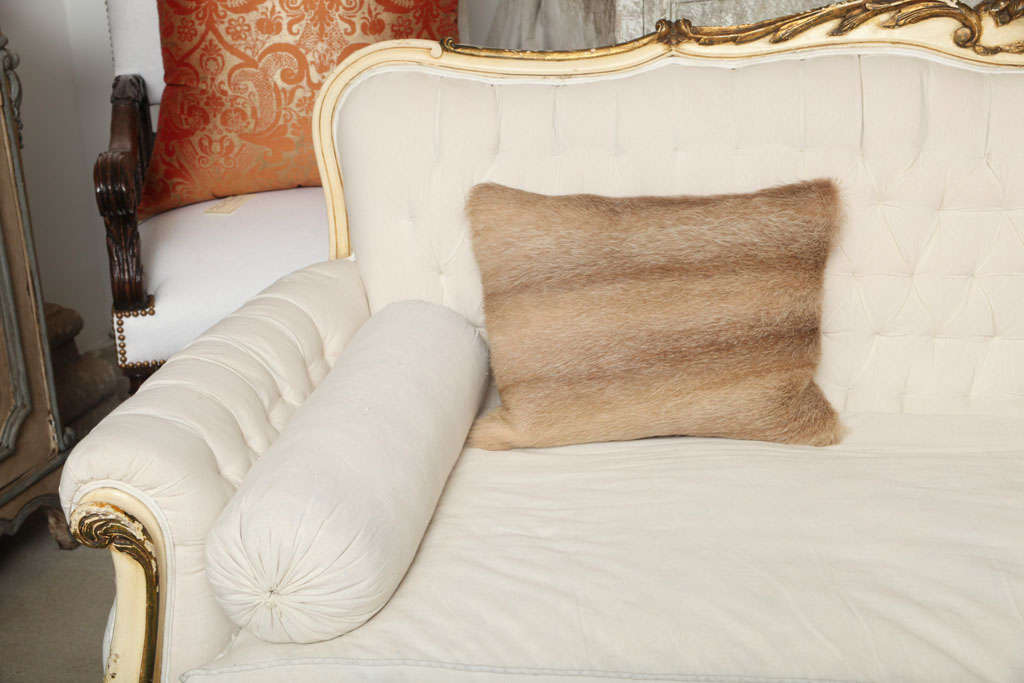Vintage Fur Decorative Pillow 3