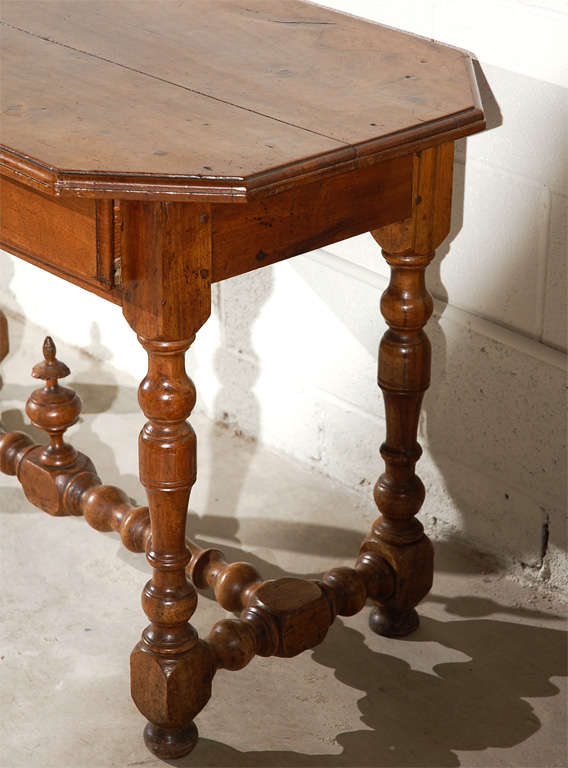 French Canted Corner Table
