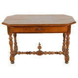 French Canted Corner Table