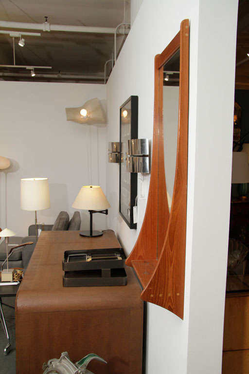 danish modern mirror