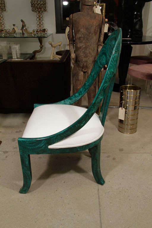 Pair Malachite Chairs 2