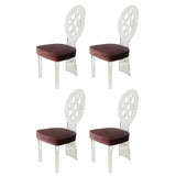 Set 4 Lucite Chairs