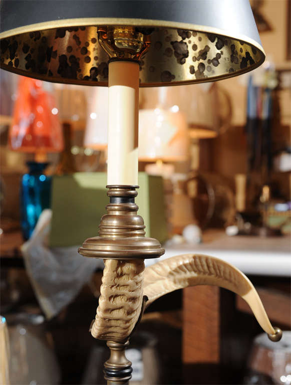 Chapman Resin Horn Floor Lamp 2
