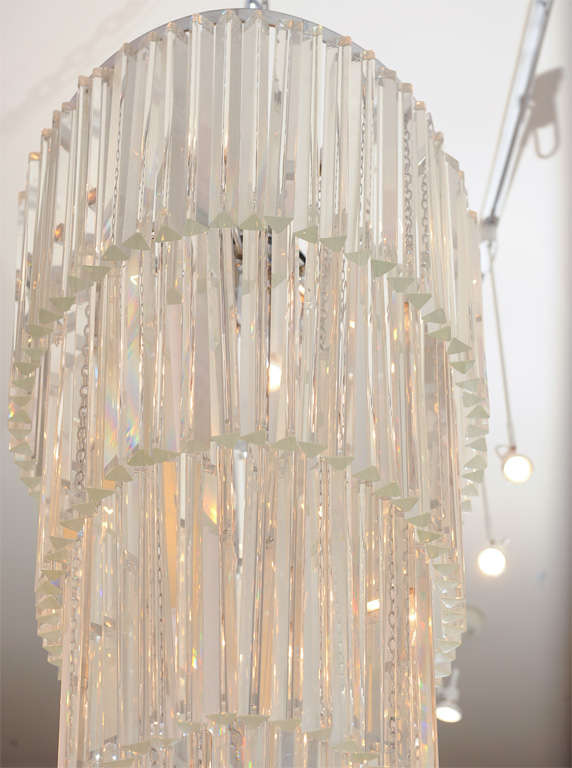 Crystal Oval Chandelier 2