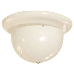 Plexiglass Domed Ceiling Flush Mounted Fixture 3