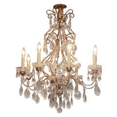 Eight Light Crystal Chandelier