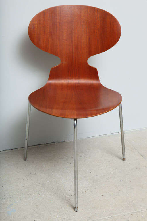 Pr. Early Series Arne Jacobsen Ant Chairs For Sale 3