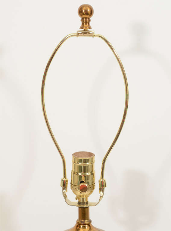 Pair of Pottery Lamps