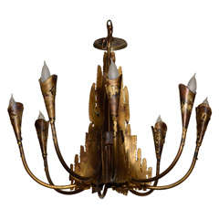 Brutalist Chandelier