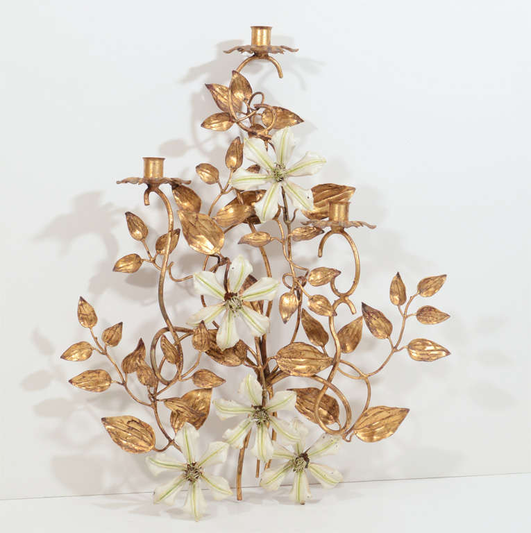 Italian Candle Wall Sconces