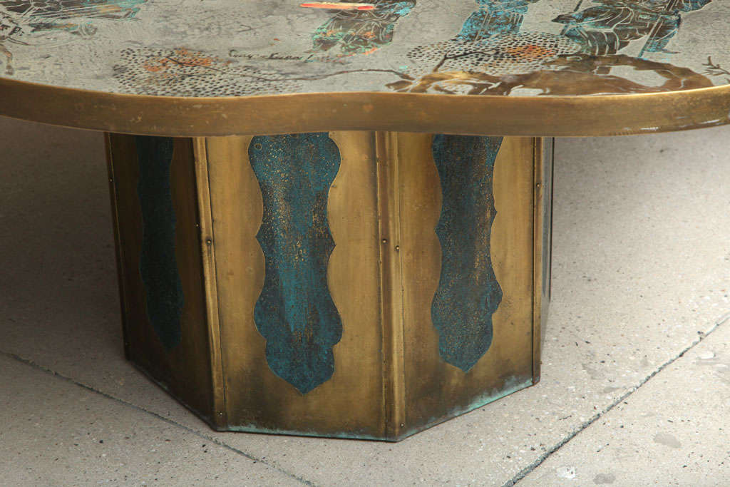 Rare Pair of Coffee Tables By Philip And Kelvin Laverne 6