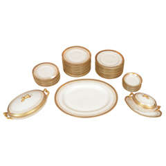 Elegant Desert Service by L. Bernardaud & Co
