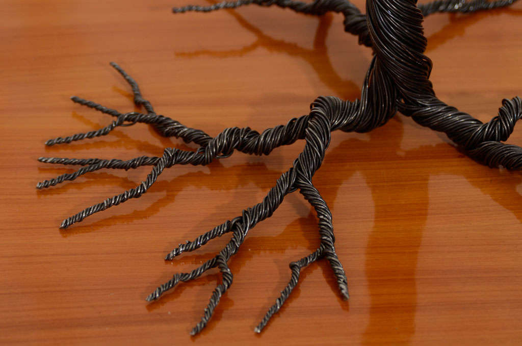 Contemporary Medium Wire Tree Sculpture by Pablo Avilla 1