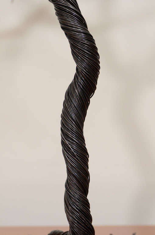 Contemporary Medium Wire Tree Sculpture by Pablo Avilla 2