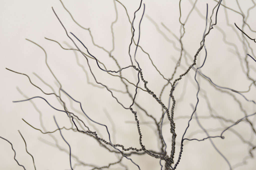 Contemporary Medium Wire Tree Sculpture by Pablo Avilla 5