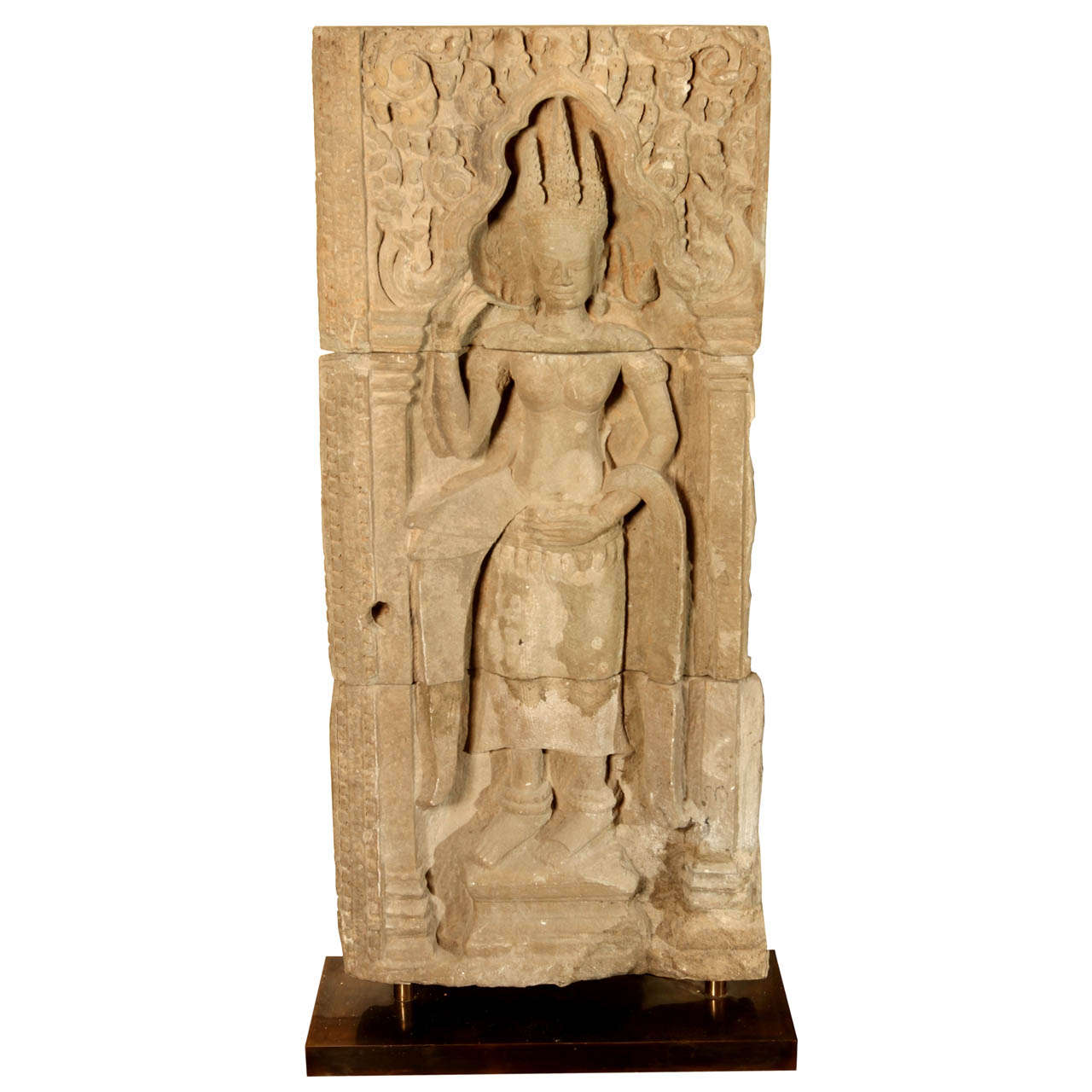 Cambodian Stone Stele For Sale