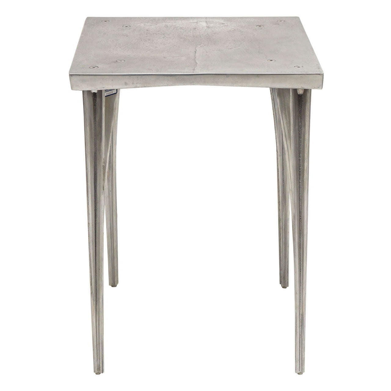 Robert Josten Aluminum Side Table
