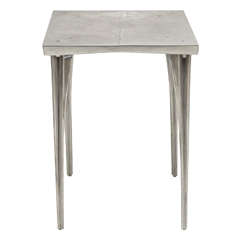 Robert Josten Aluminum Side Table
