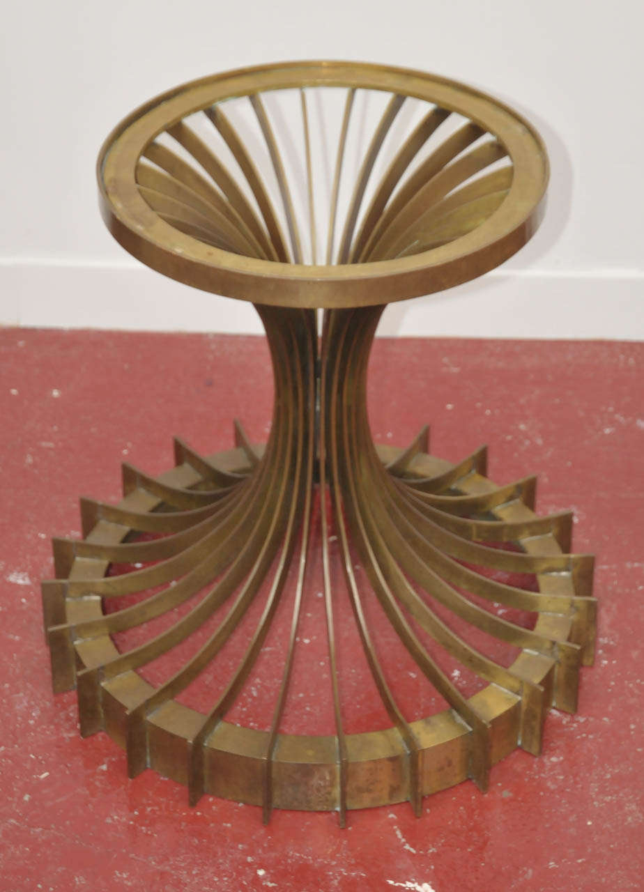 Large 1960's Brass Bird Cage For Sale 5