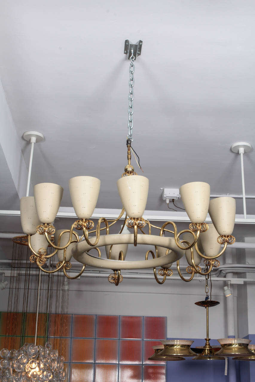 Mid-20th Century Chandelier by Lightolier