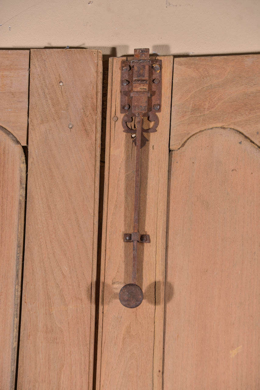 Iron Pair of 18th Century French Interior Doors