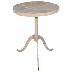 18th c. Painted Bistro Table