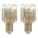 A Pair Of Venini Sconces
