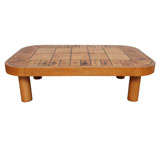 Coffee Table by Roger Capron with Garrigue Tiles