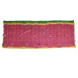 magnificently colorful silk stole