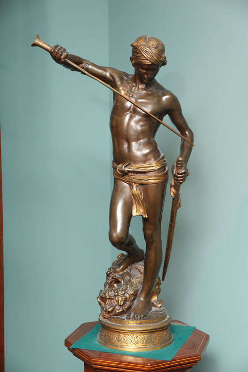 A French 19th Century bronze sculpture 
