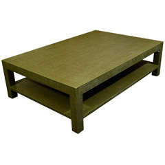 Green Coffee Table