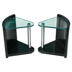 Jay Spectre Pair of Side Tables